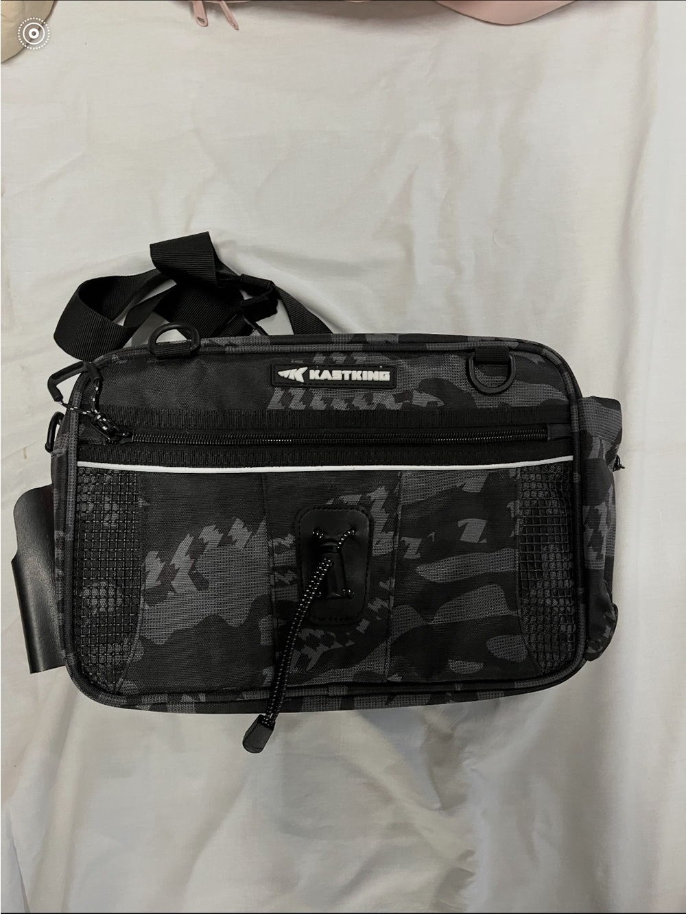 Kast King Baitspace waist bag with tackle box